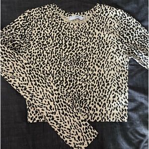 Adika Cheetah/Leopard print top